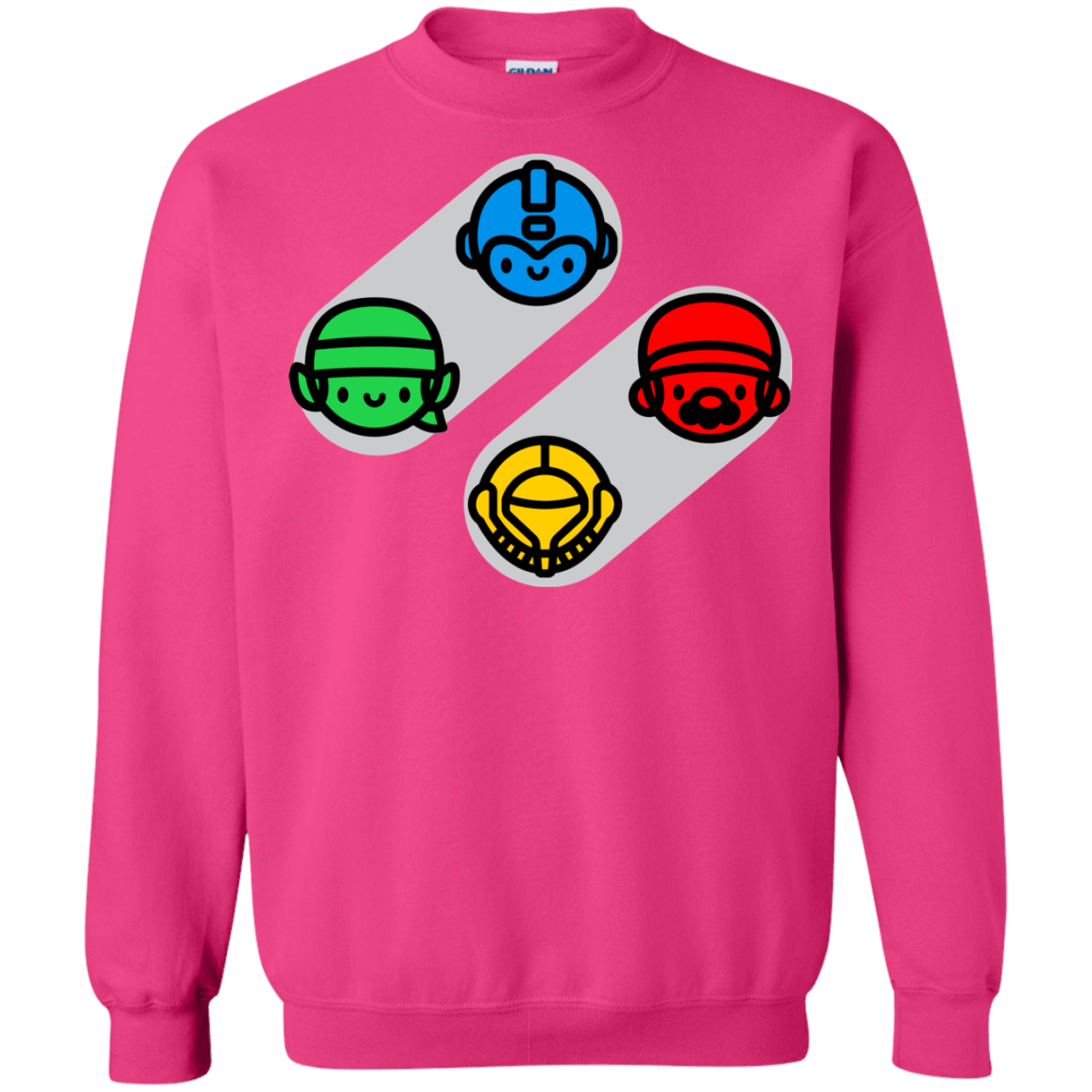 Sweatshirts Heliconia / S SNES Crewneck Sweatshirt