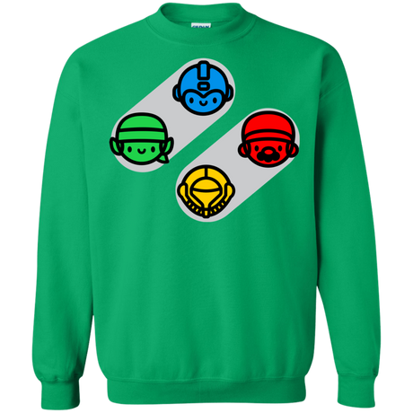 Sweatshirts Irish Green / S SNES Crewneck Sweatshirt