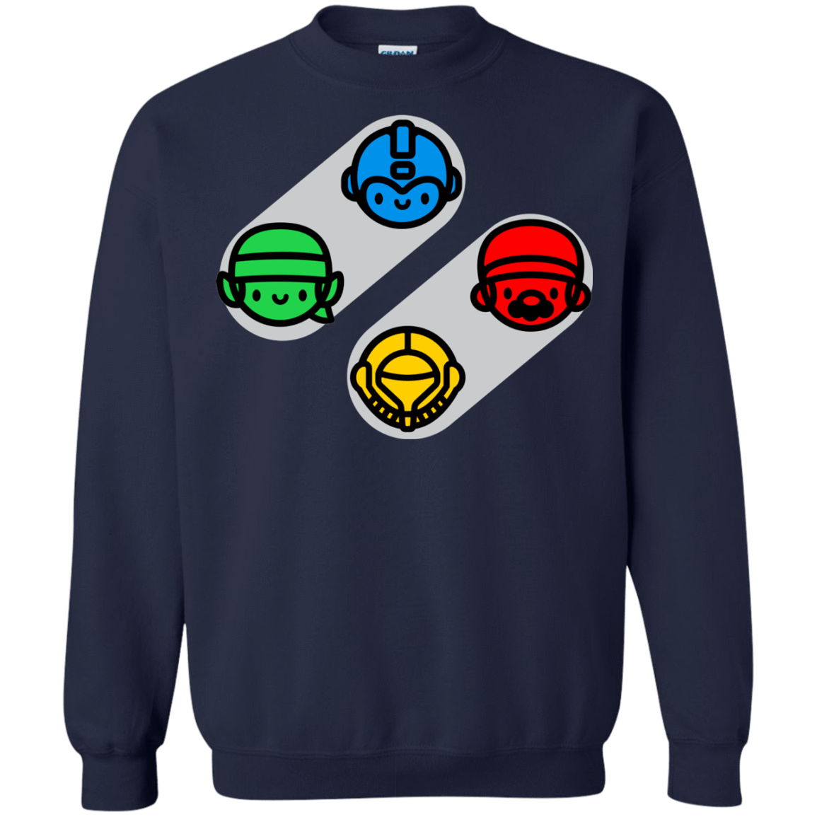 Sweatshirts Navy / S SNES Crewneck Sweatshirt
