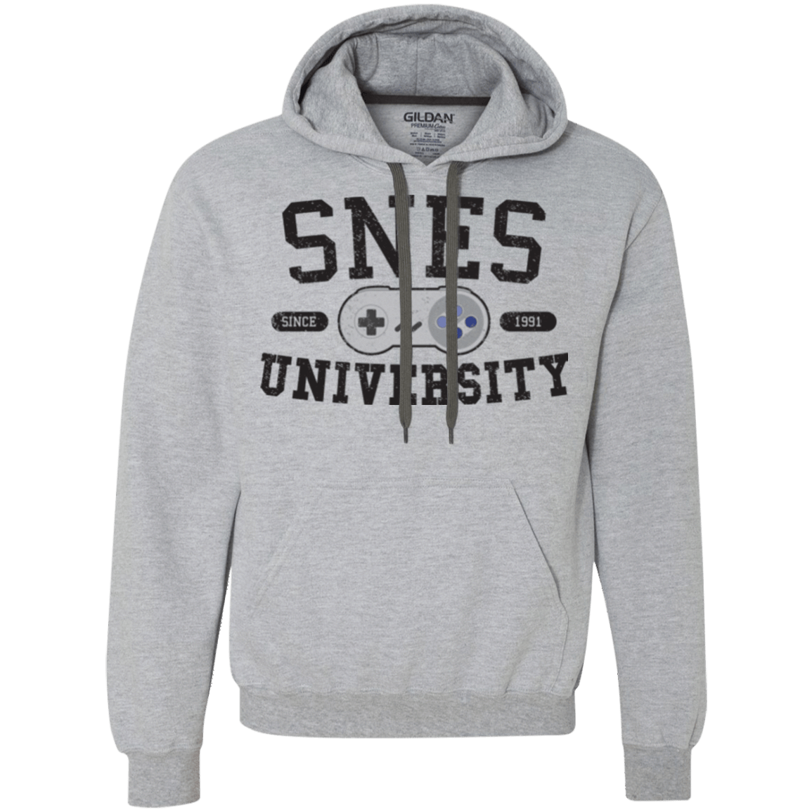 Sweatshirts Sport Grey / Small SNES Premium Fleece Hoodie
