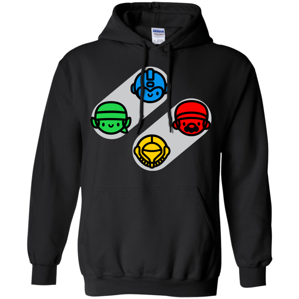 Sweatshirts Black / S SNES Pullover Hoodie