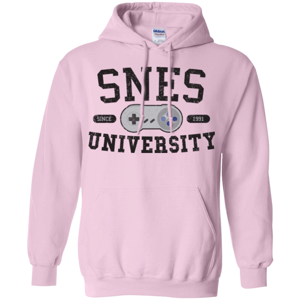 Sweatshirts Light Pink / Small SNES Pullover Hoodie