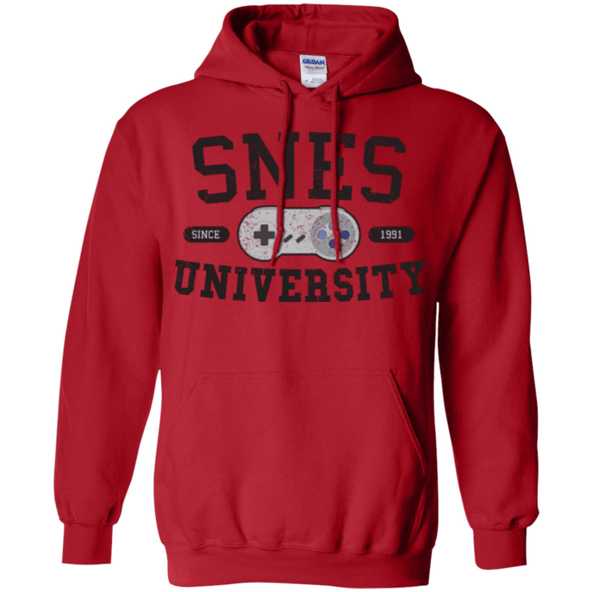 Sweatshirts Red / Small SNES Pullover Hoodie
