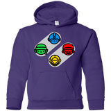 Sweatshirts Purple / YS SNES Youth Hoodie