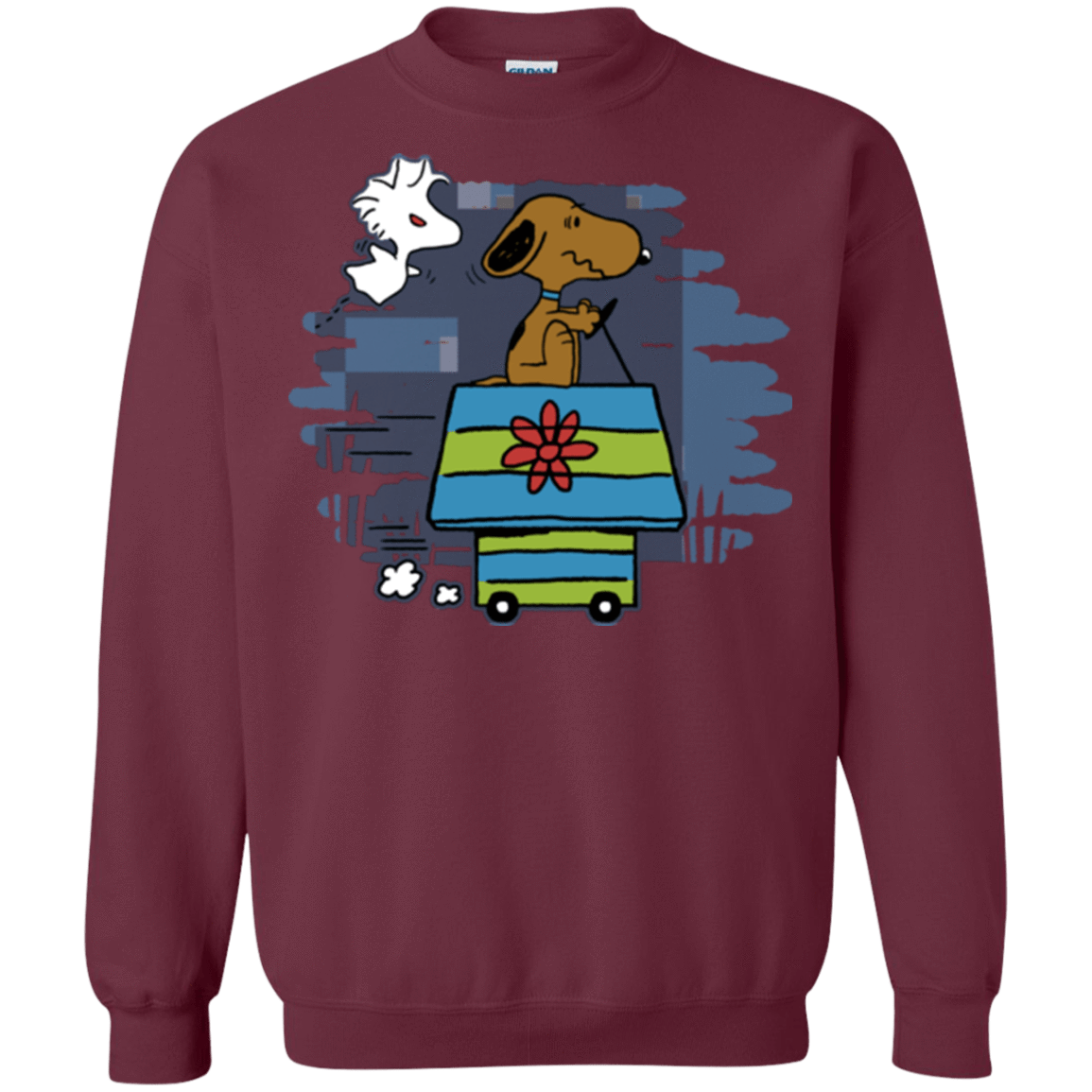 Sweatshirts Maroon / Small Snoopydoo Crewneck Sweatshirt