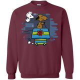 Sweatshirts Maroon / Small Snoopydoo Crewneck Sweatshirt