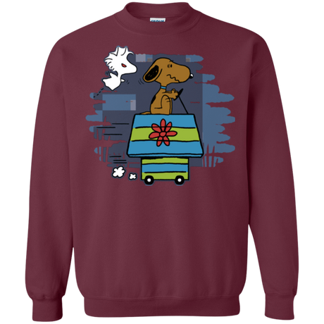 Sweatshirts Maroon / Small Snoopydoo Crewneck Sweatshirt