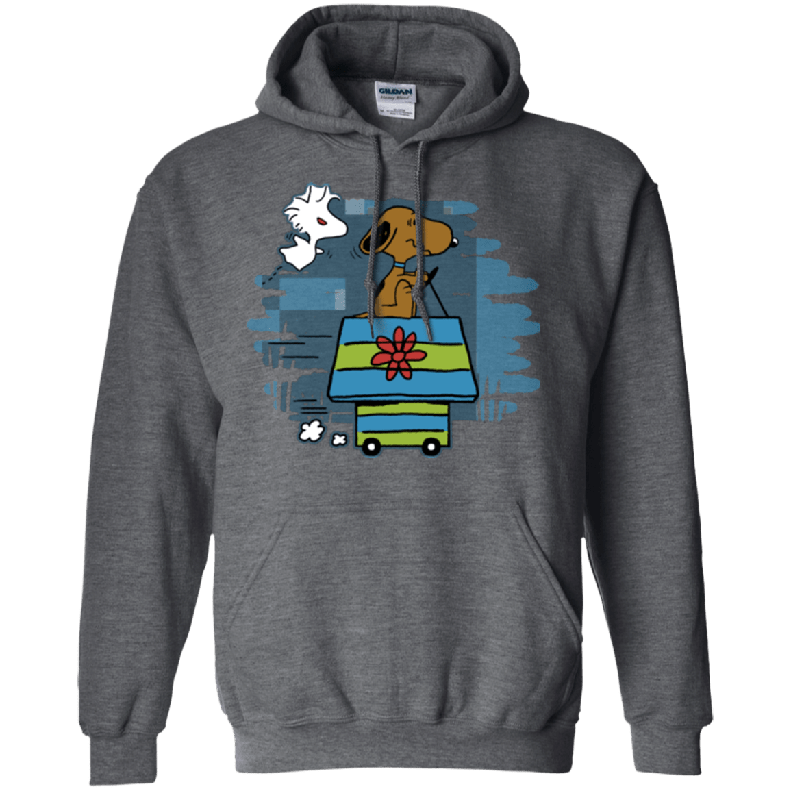 Sweatshirts Dark Heather / Small Snoopydoo Pullover Hoodie