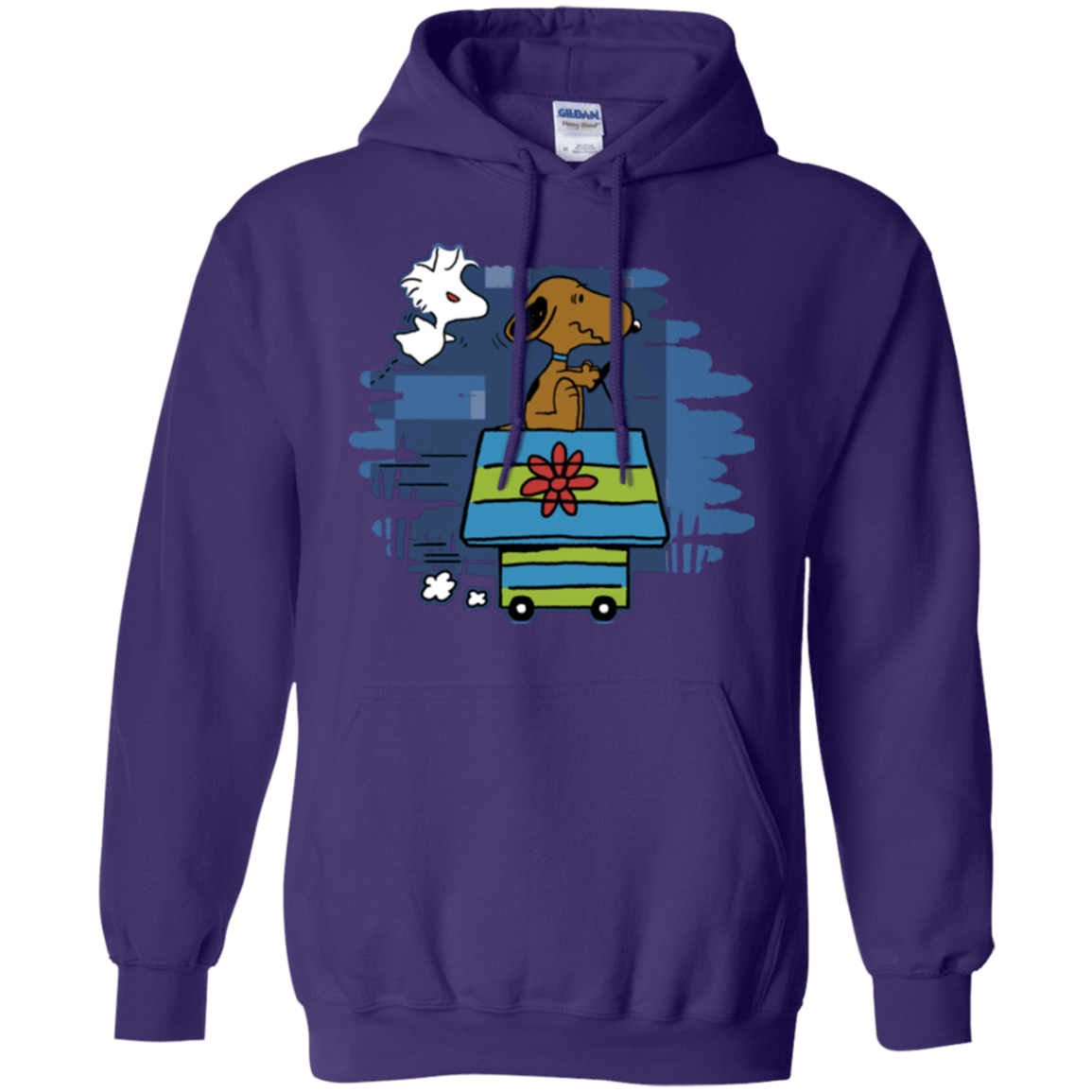 Sweatshirts Purple / Small Snoopydoo Pullover Hoodie