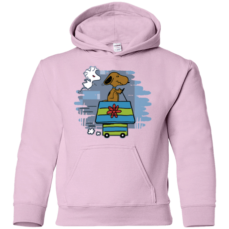Sweatshirts Light Pink / YS Snoopydoo Youth Hoodie
