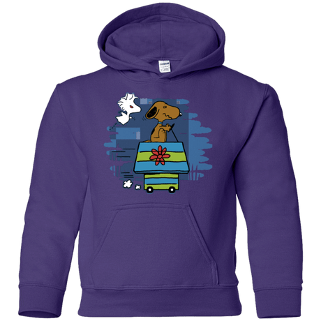 Sweatshirts Purple / YS Snoopydoo Youth Hoodie