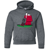 Sweatshirts Dark Heather / YS SNOOPYTHON Youth Hoodie
