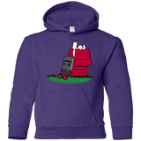 Sweatshirts Purple / YS SNOOPYTHON Youth Hoodie