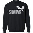 Sweatshirts Black / Small Snow Crewneck Sweatshirt