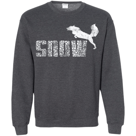Sweatshirts Dark Heather / Small Snow Crewneck Sweatshirt