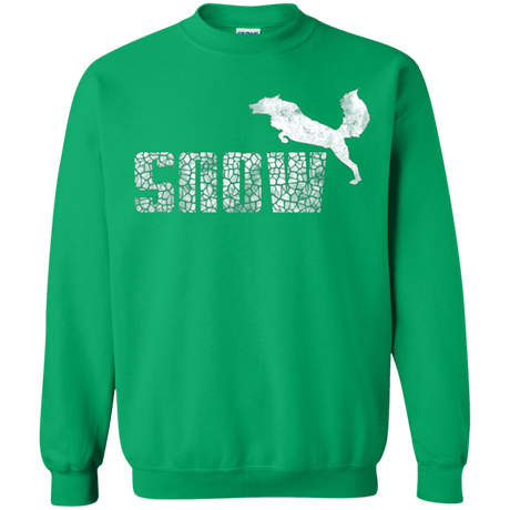 Sweatshirts Irish Green / Small Snow Crewneck Sweatshirt