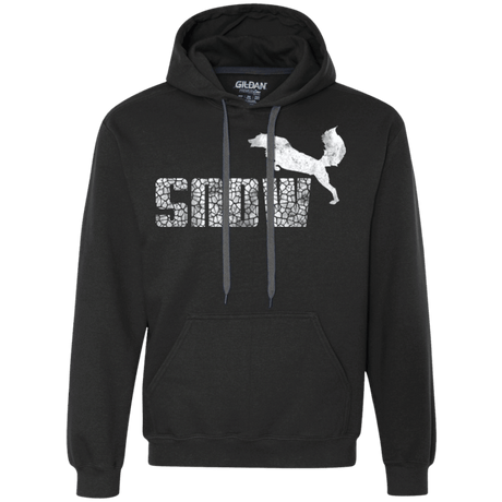 Sweatshirts Black / Small Snow Premium Fleece Hoodie