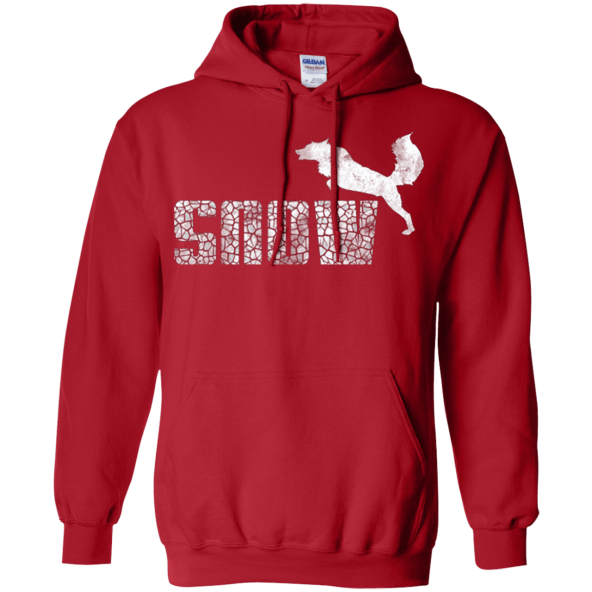 Sweatshirts Red / Small Snow Pullover Hoodie