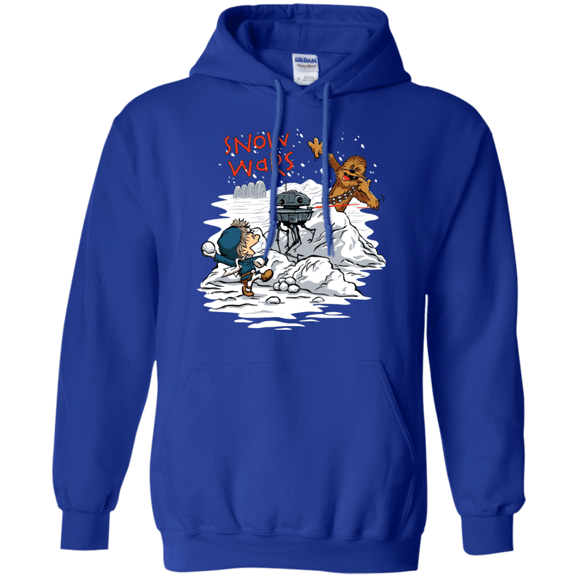 Sweatshirts Royal / Small Snow Wars Pullover Hoodie