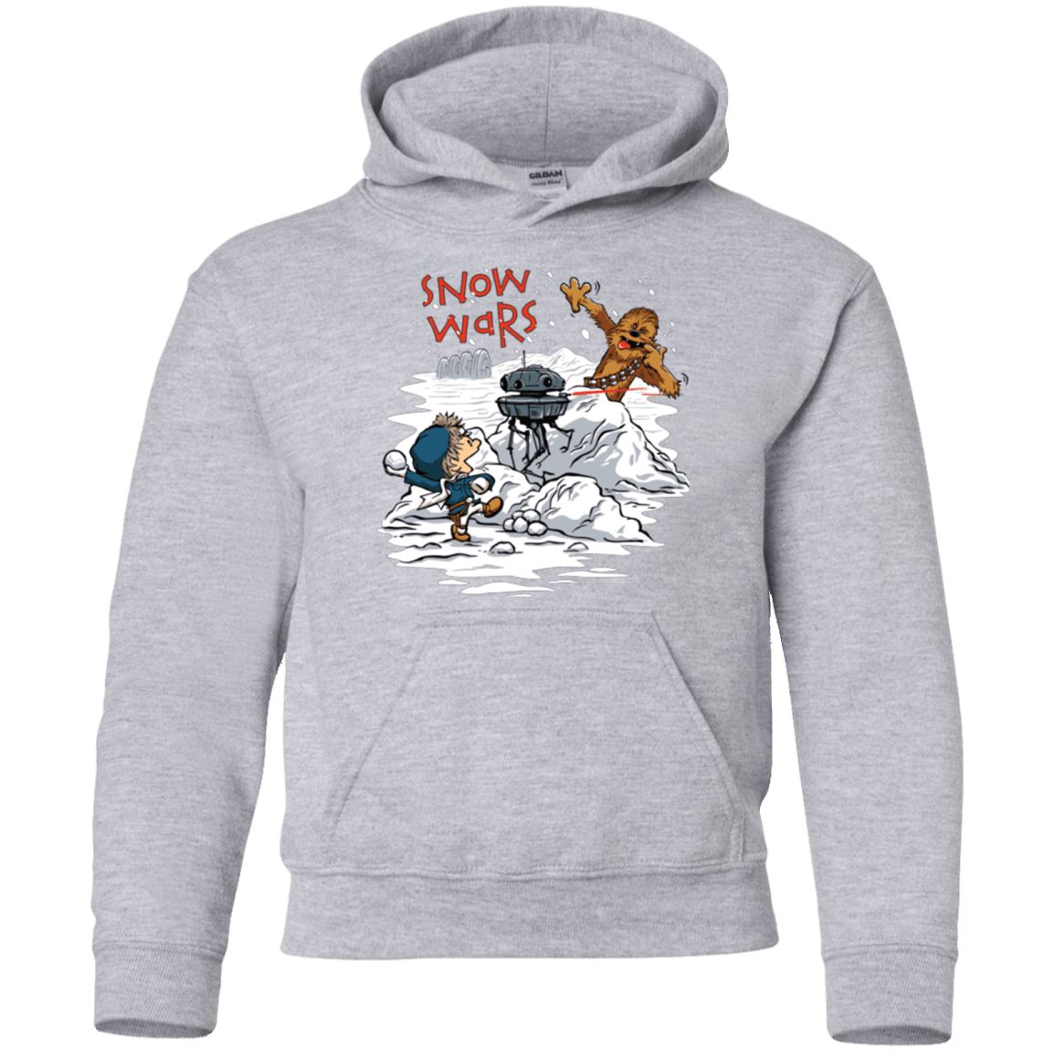 Sweatshirts Sport Grey / YS Snow Wars Youth Hoodie