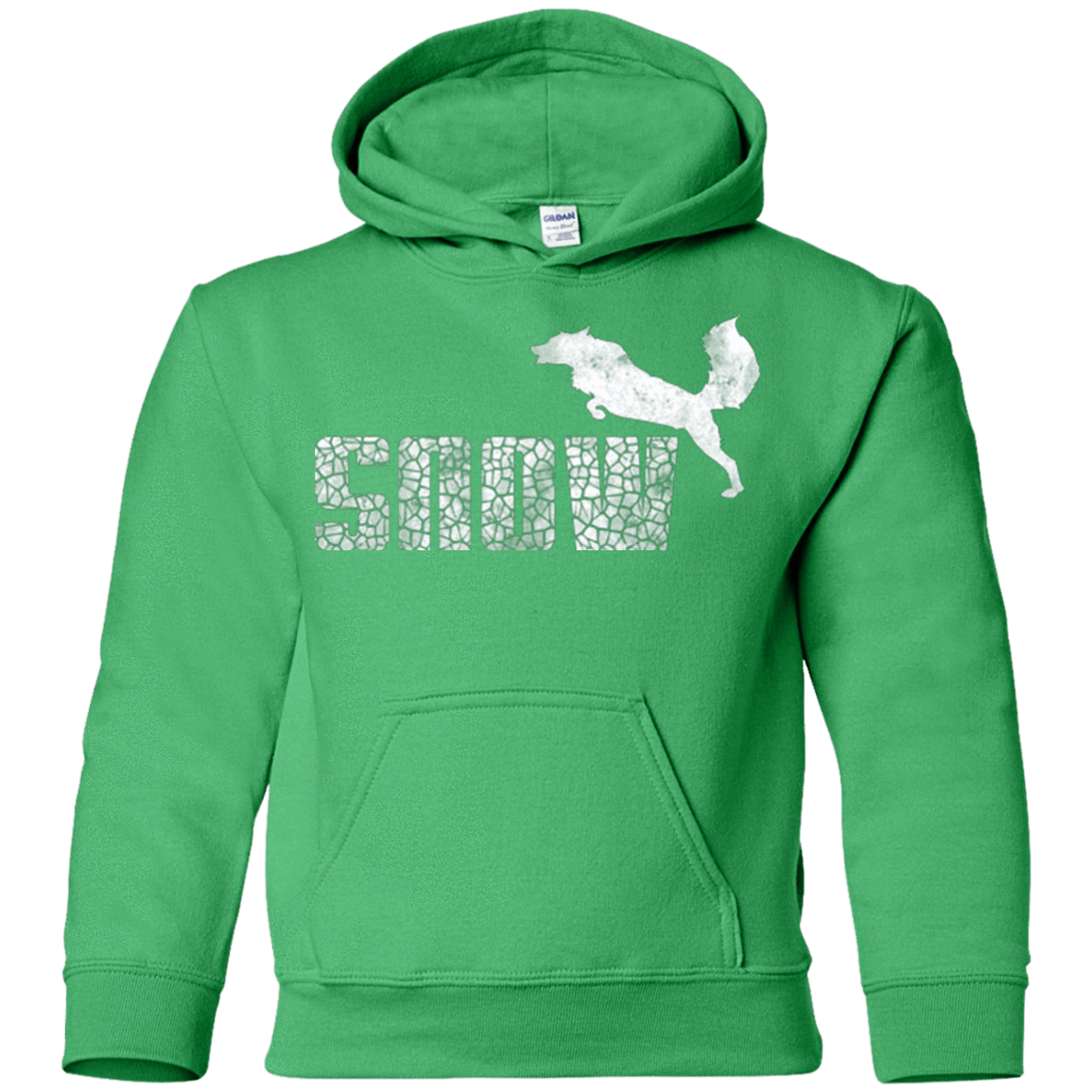 Sweatshirts Irish Green / YS Snow Youth Hoodie