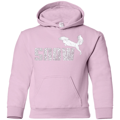 Sweatshirts Light Pink / YS Snow Youth Hoodie
