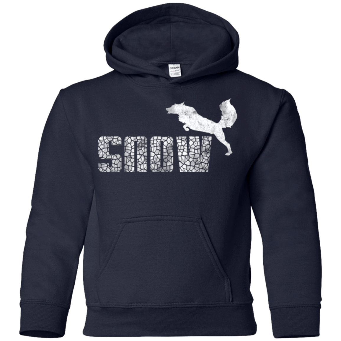 Sweatshirts Navy / YS Snow Youth Hoodie