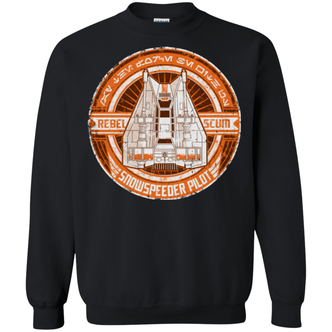 Sweatshirts Black / S Snowspeeder Scum Crewneck Sweatshirt