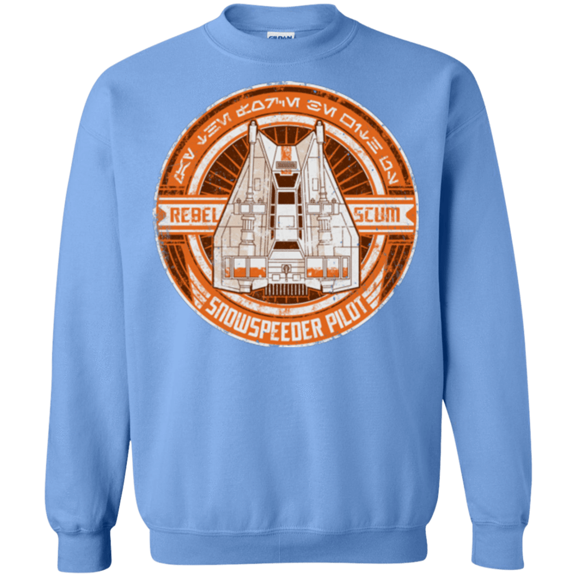 Sweatshirts Carolina Blue / S Snowspeeder Scum Crewneck Sweatshirt