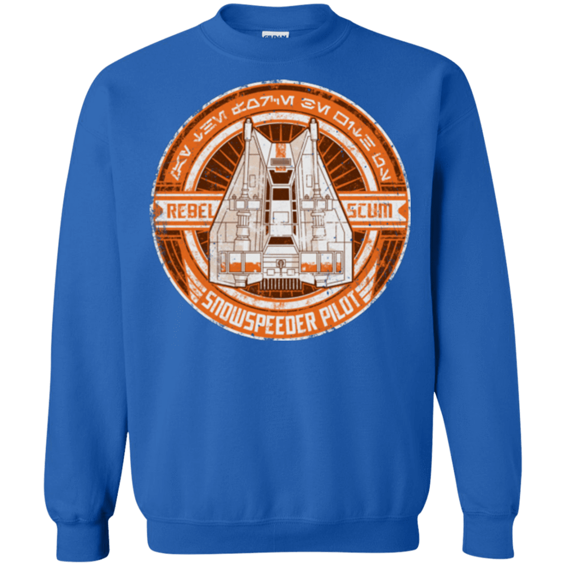 Sweatshirts Royal / S Snowspeeder Scum Crewneck Sweatshirt
