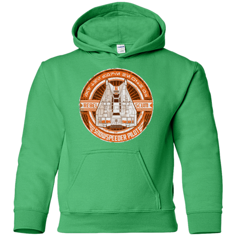 Sweatshirts Irish Green / YS Snowspeeder Scum Youth Hoodie