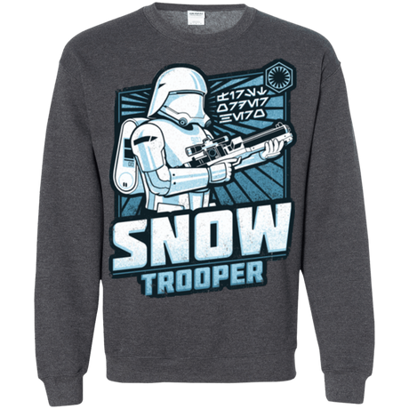 Sweatshirts Dark Heather / S Snowtrooper Crewneck Sweatshirt