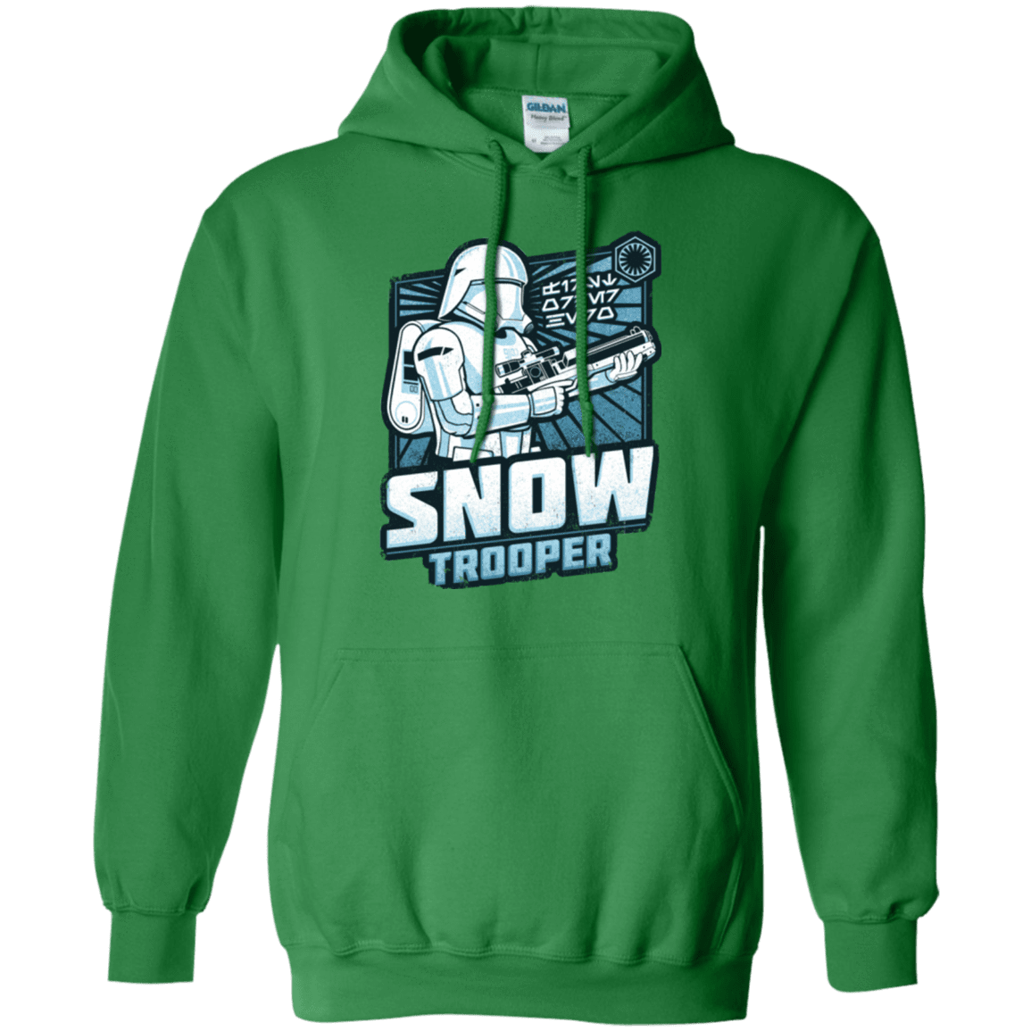 Sweatshirts Irish Green / S Snowtrooper Pullover Hoodie