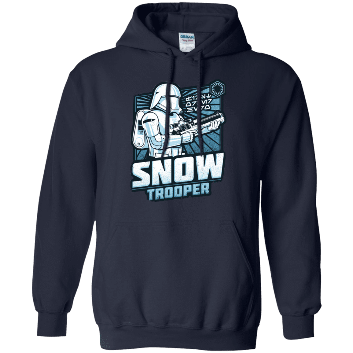 Sweatshirts Navy / S Snowtrooper Pullover Hoodie