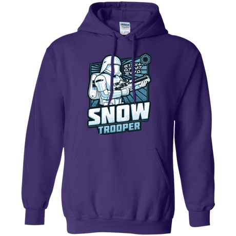Sweatshirts Purple / S Snowtrooper Pullover Hoodie