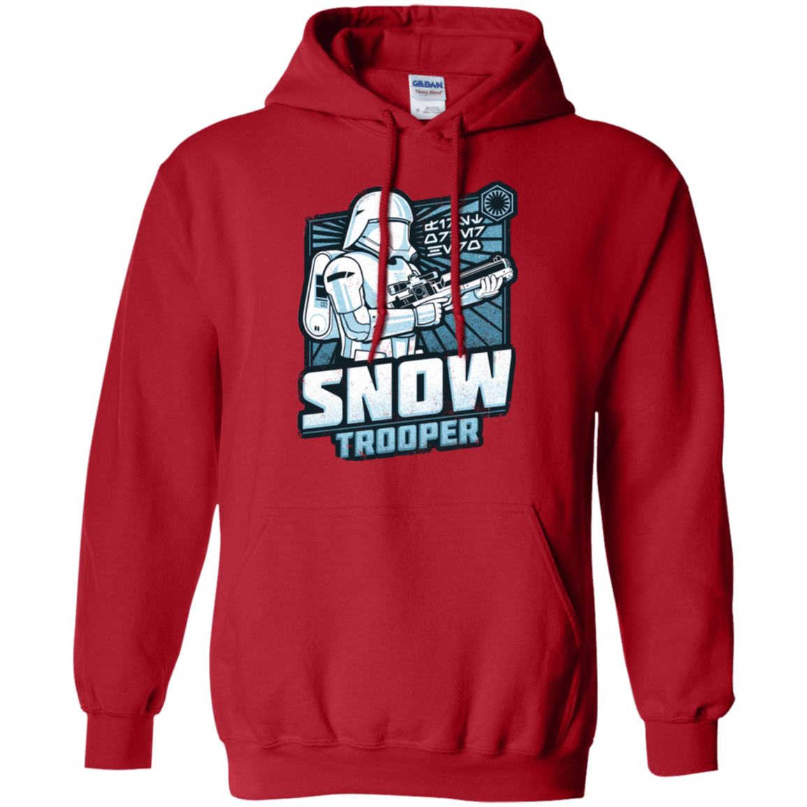 Sweatshirts Red / S Snowtrooper Pullover Hoodie