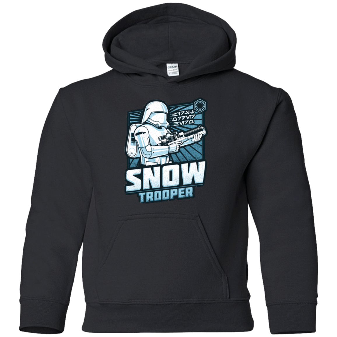Sweatshirts Black / YS Snowtrooper Youth Hoodie