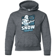 Sweatshirts Dark Heather / YS Snowtrooper Youth Hoodie