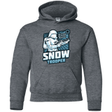 Sweatshirts Dark Heather / YS Snowtrooper Youth Hoodie