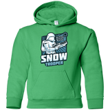 Sweatshirts Irish Green / YS Snowtrooper Youth Hoodie