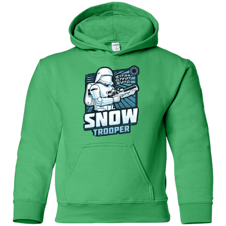 Sweatshirts Irish Green / YS Snowtrooper Youth Hoodie