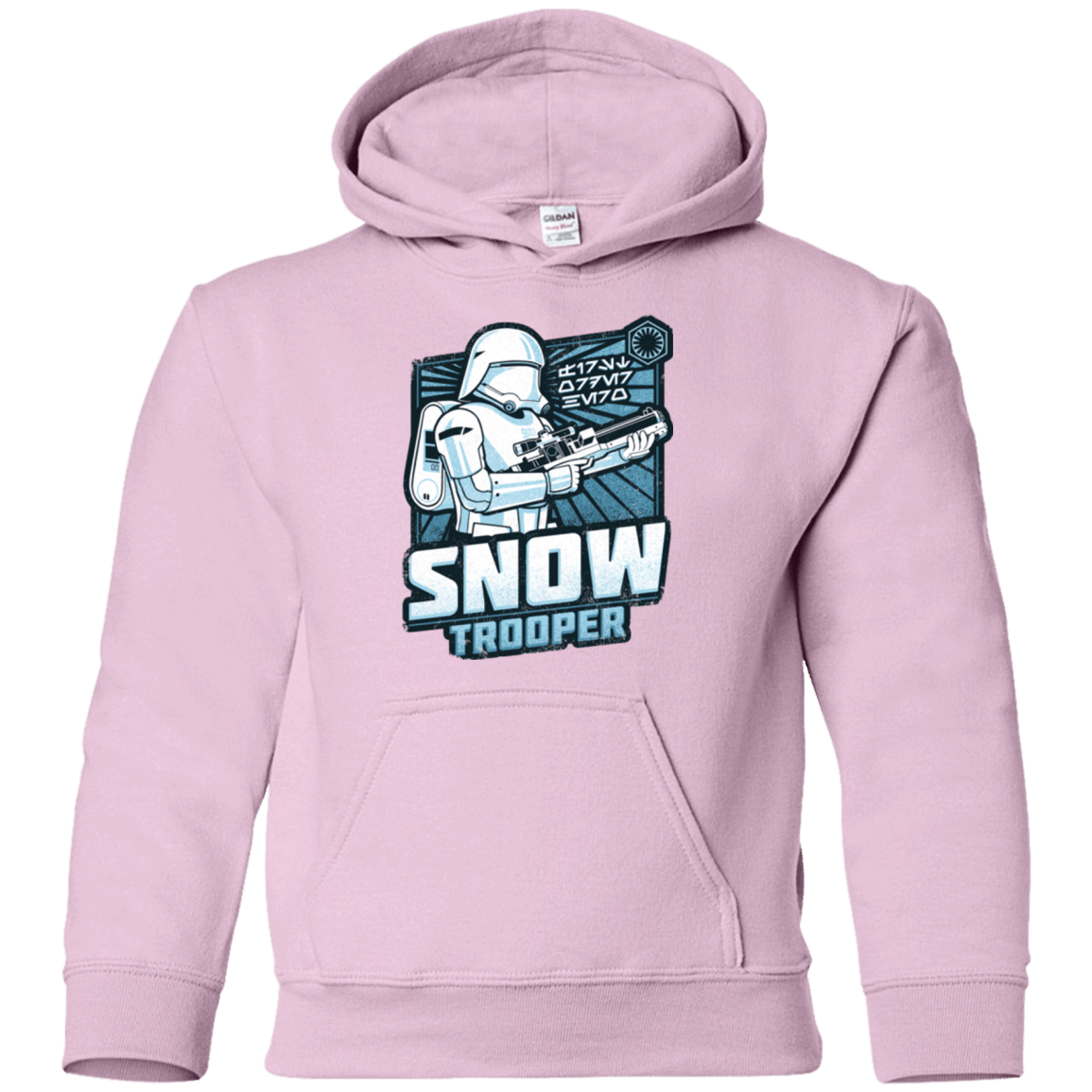 Sweatshirts Light Pink / YS Snowtrooper Youth Hoodie
