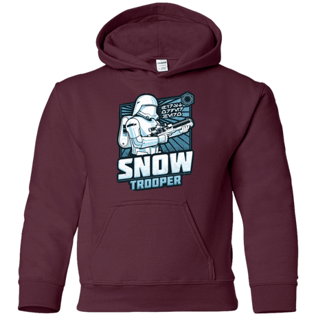 Sweatshirts Maroon / YS Snowtrooper Youth Hoodie