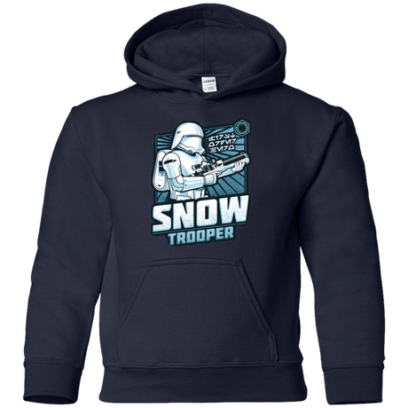 Sweatshirts Navy / YS Snowtrooper Youth Hoodie