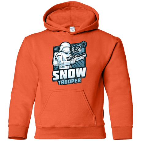 Sweatshirts Orange / YS Snowtrooper Youth Hoodie