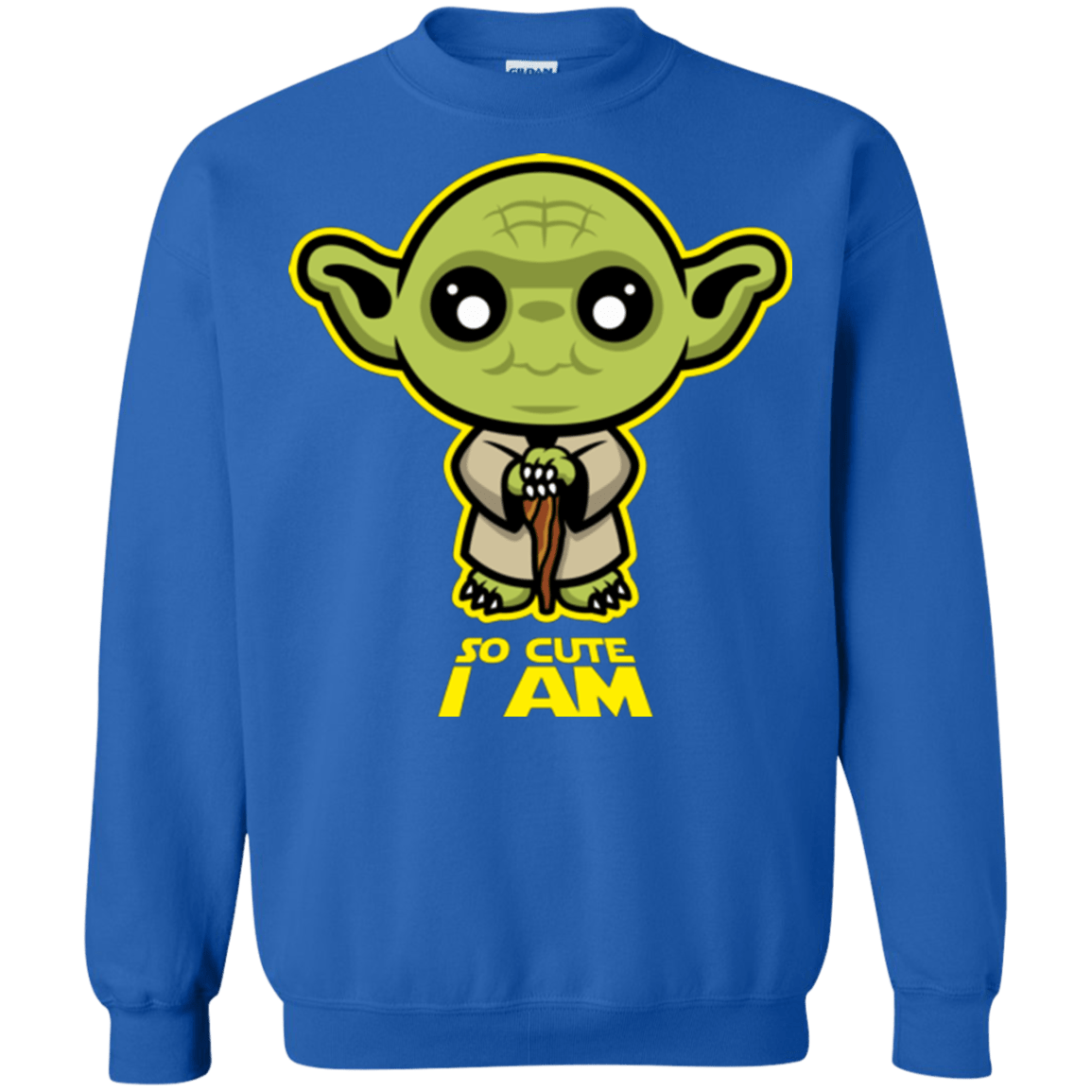 Sweatshirts Royal / Small So Cute I Am Crewneck Sweatshirt