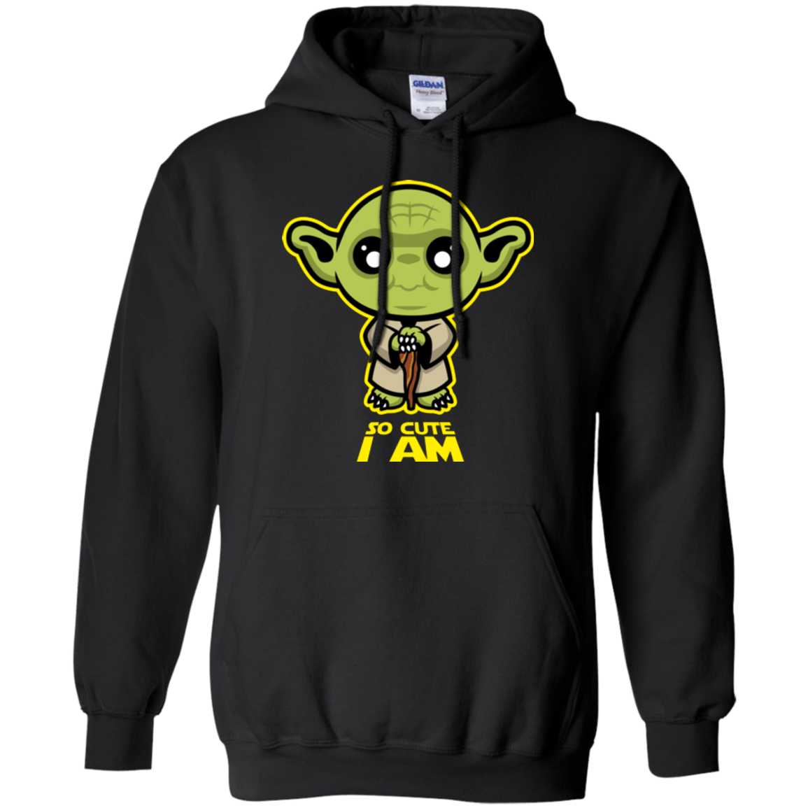 Sweatshirts Black / Small So Cute I Am Pullover Hoodie