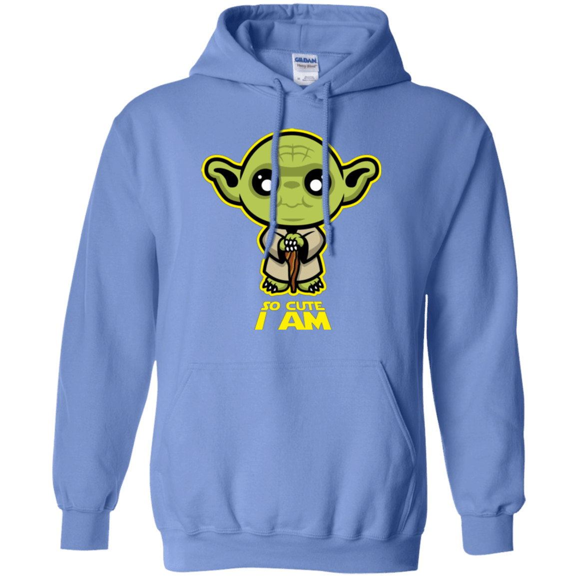 Sweatshirts Carolina Blue / Small So Cute I Am Pullover Hoodie