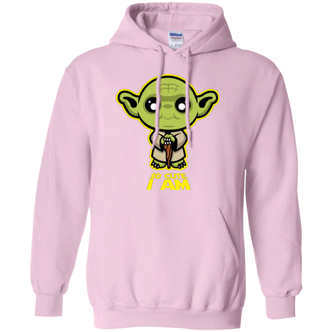 Sweatshirts Light Pink / Small So Cute I Am Pullover Hoodie