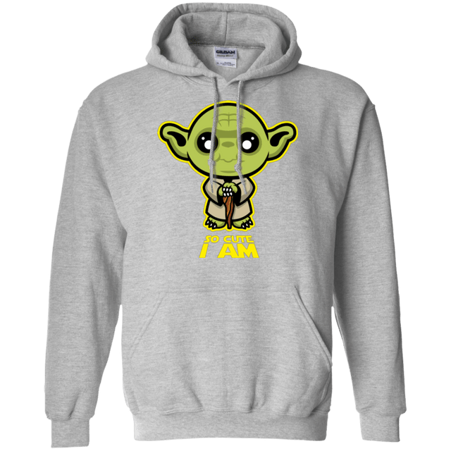 Sweatshirts Sport Grey / Small So Cute I Am Pullover Hoodie